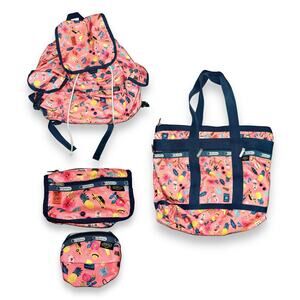 Le sport sac rifle paper co Bon Voyage bag bundle